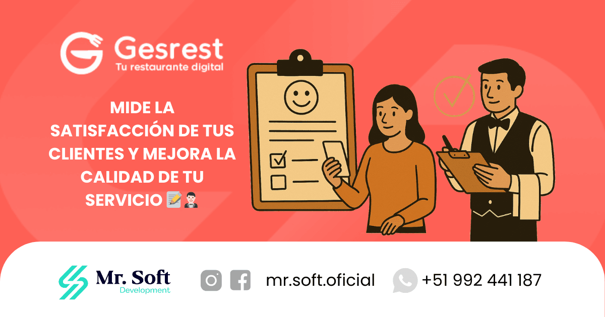 Mide la satisfacción de tus clientes y mejora la calidad de tu servicio